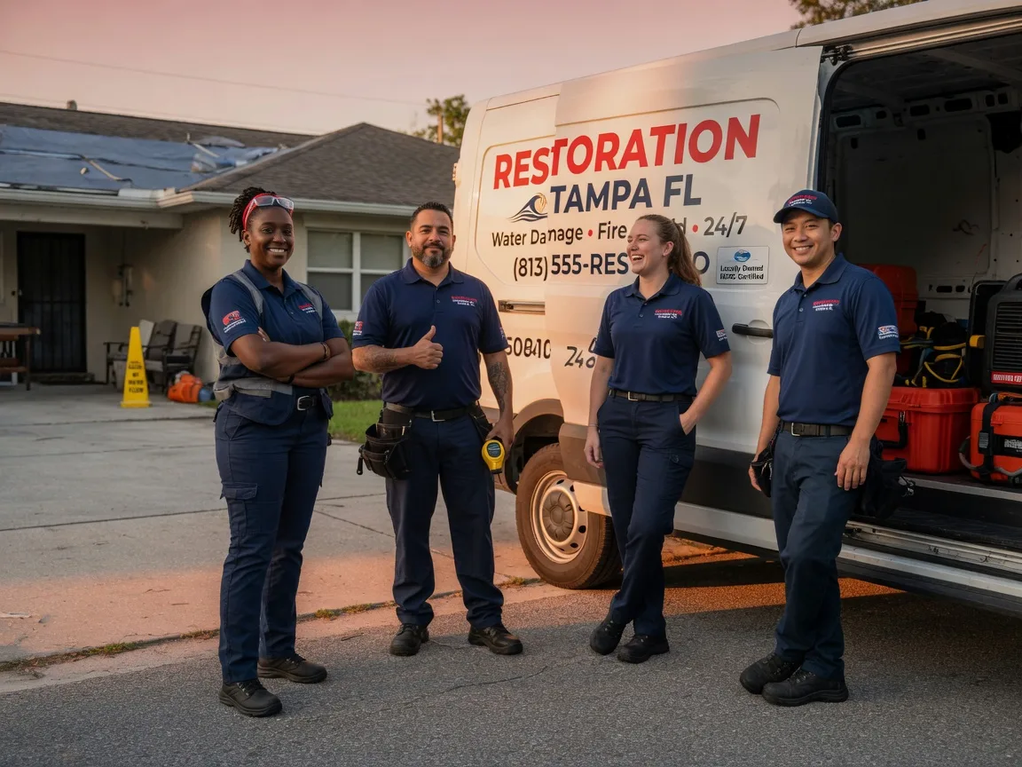 Water Damage Restoration company in Rosenberg, TX